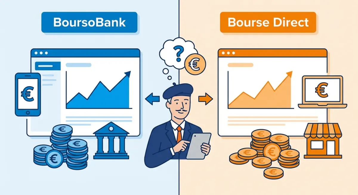 BoursoBank vs Bourse Direct : comparatif 2025