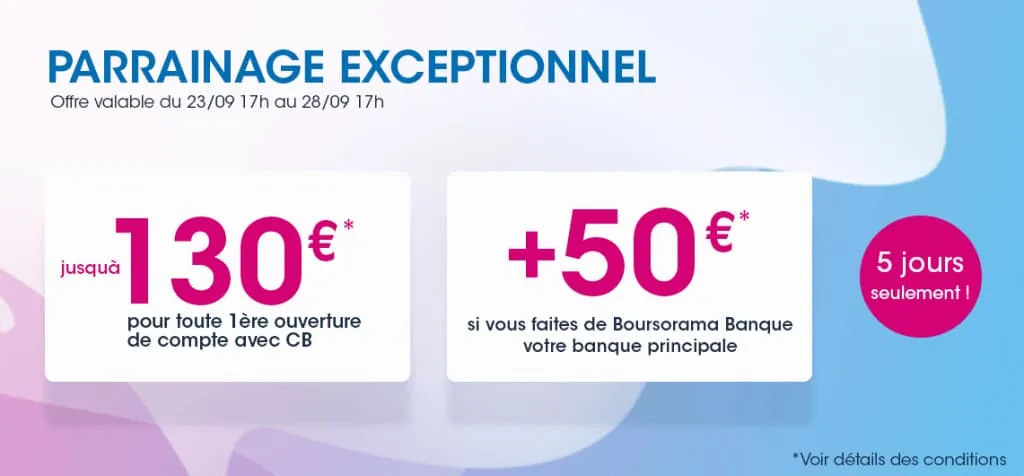 Parrainage boosté BoursoBank : comment ça marche ?